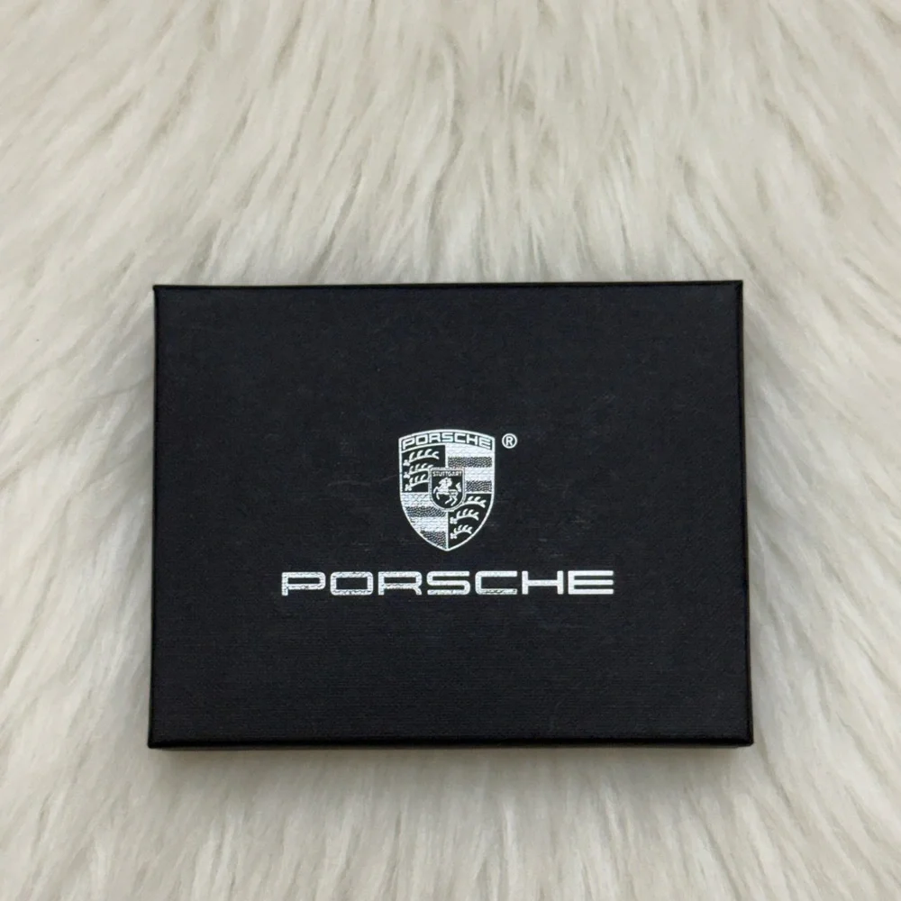 BORLINO - BLUE LEATHER PORSCHE CARDHOLDER WALLET